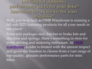 omb warehouse