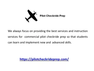 Checkride Prep