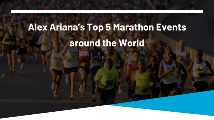 alex ariana s top 5 marathon events around