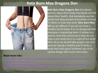 keto burn max