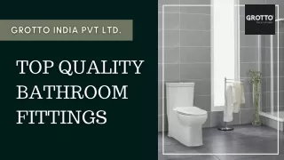 Top quality bathroom fittings