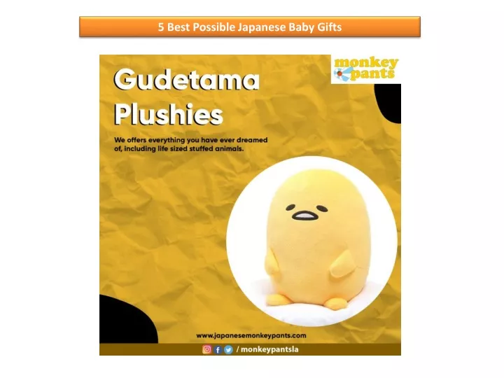 5 best possible japanese baby gifts