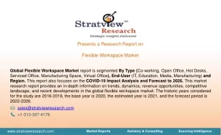 presents a research report on flexible workspace