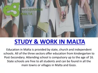 study work in malta