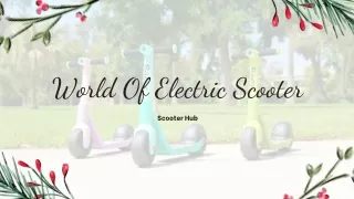 World Of Electric Scooter