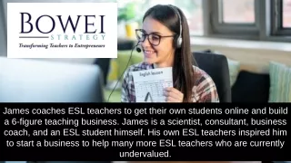 james coaches esl teachers to get their