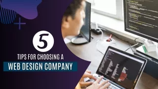 5 Tips for Choosing a Web Design Company