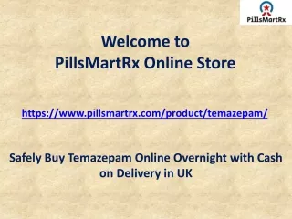 Safely Buy Temazepam Online Overnight with Cash on Delivery in UK