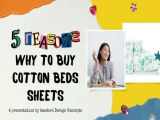 5 reasons to buy cotton bed sheets