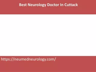 Best Neurology Doctor In Cuttack