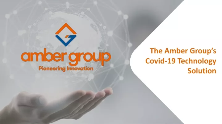 the amber group s covid 19 technology