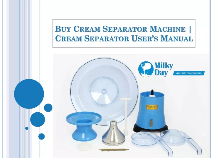 buy cream separator machine cream separator user s manual