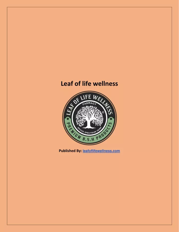 leaf of life wellness