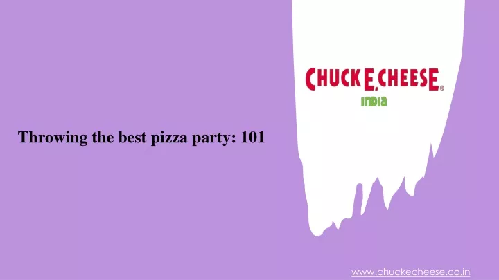 throwing the best pizza party 101