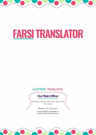 Farsi Translator
