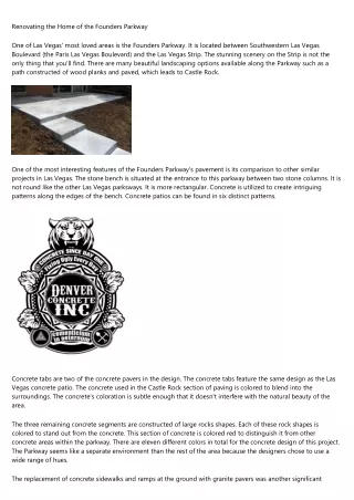 10 Things We All Hate About castle rock concrete construction