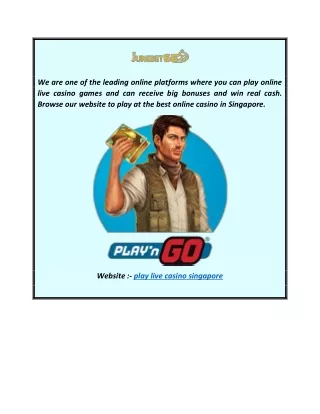 Play Live Casino in Singapore  Junebet66.com