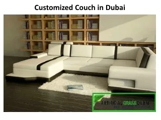 customized couch in dubai