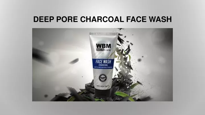 deep pore charcoal face wash