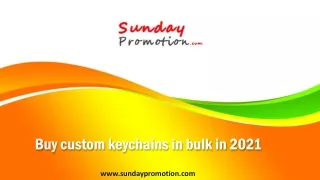 Buy custom keychains in bulk in 2021