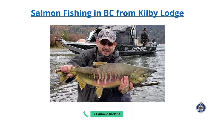 salmon fishing in bc from kilby lodge