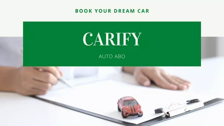 book your dream car