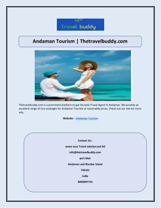 andaman tourism thetravelbuddy com