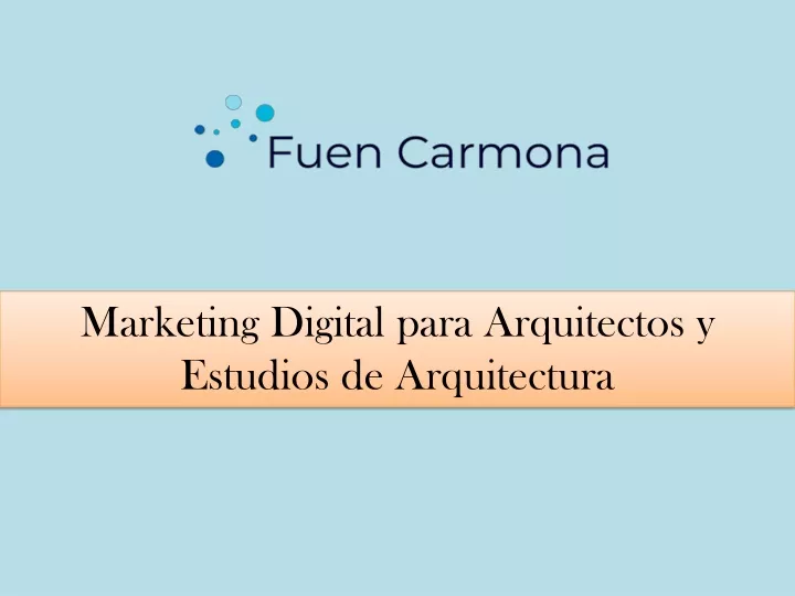 marketing digital para arquitectos y estudios