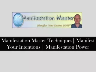 manifestation master techniques manifest your