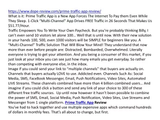 https www dope review com prime traffic