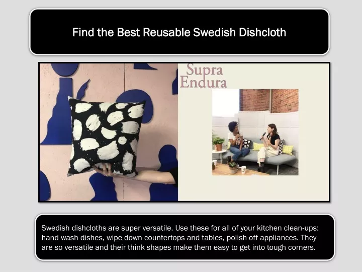 find the best r eusable swedish dishcloth