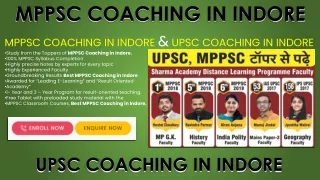 MPPSC COACHING IN INDORE SHARMA ACADEMY