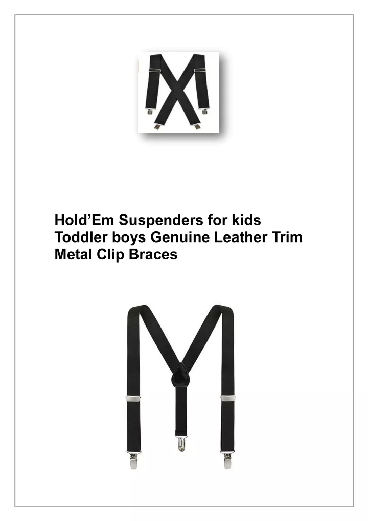hold em suspenders for kids toddler boys genuine