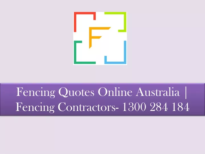 fencing quotes online australia fencing
