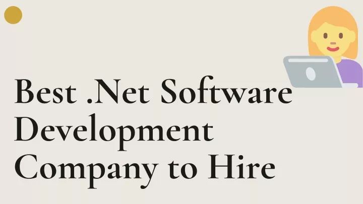 best net software development company to hire