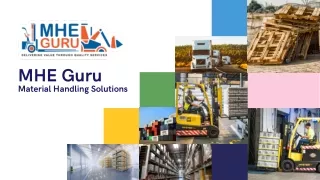 Prompt Warehouse Equipment Rental - MHE Guru