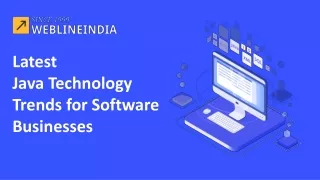 latest java technology trends for software businesses