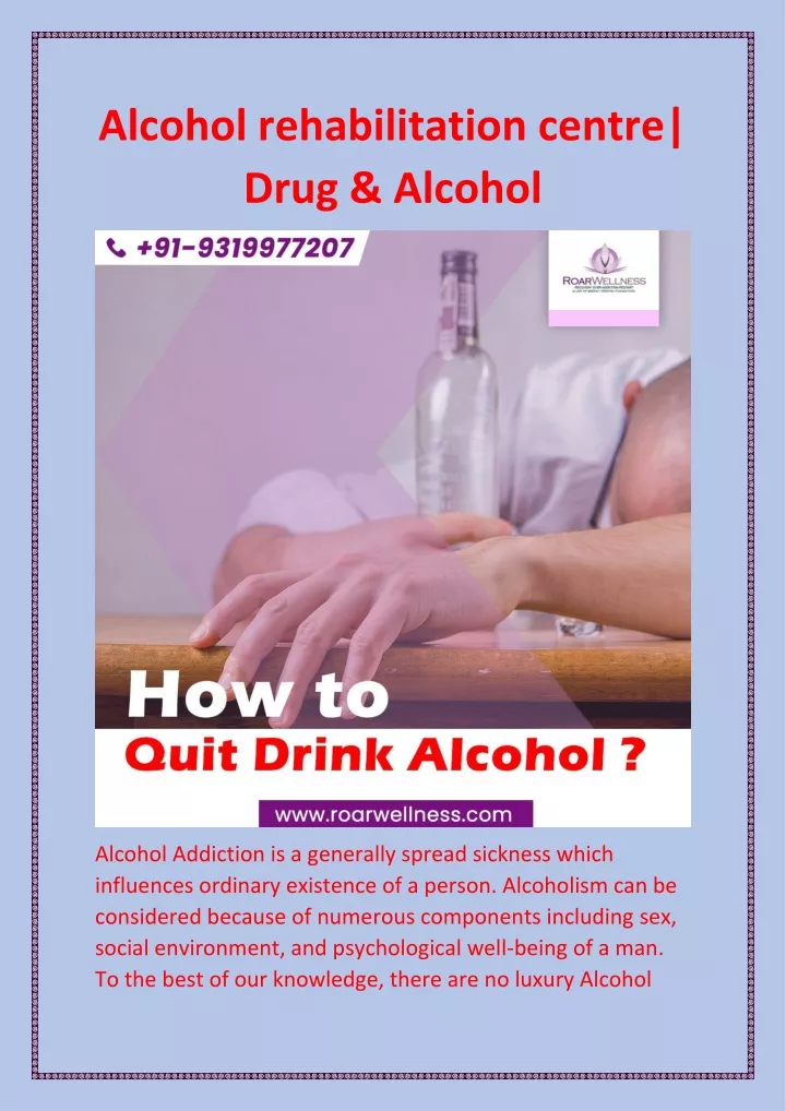 alcohol rehabilitation centre drug alcohol