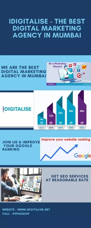 iDigitalise - The Best Digital Marketing Agency in Mumbai, Visit - idigitalise.net