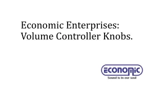 economic enterprises volume controller knobs