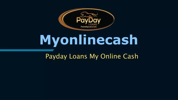 myonlinecash