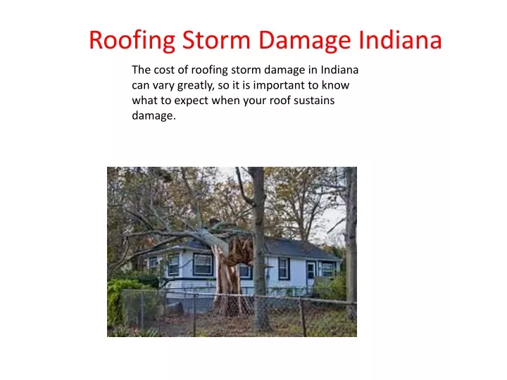 roofing storm damage indiana