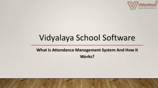 vidyalaya school software