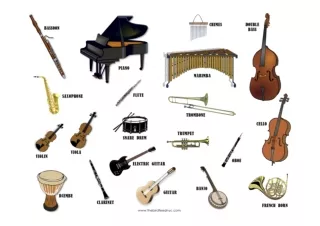 WHAT ARE THE TYPES OF MUSICAL INSTRUMENTS?