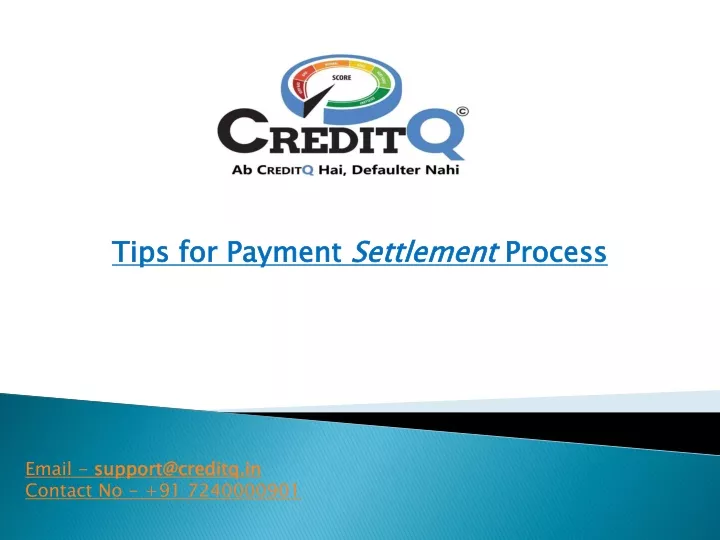 tips for payment settlement process