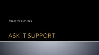 repair my pc in india