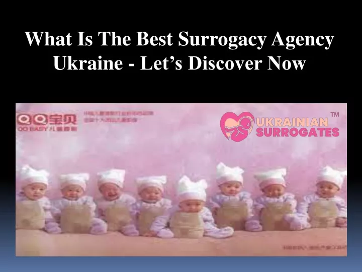 what is the best surrogacy agency ukraine