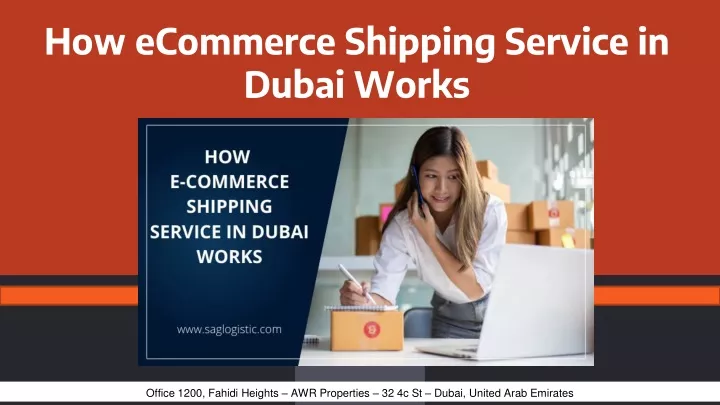 how ecommerce shipping service in dubai works