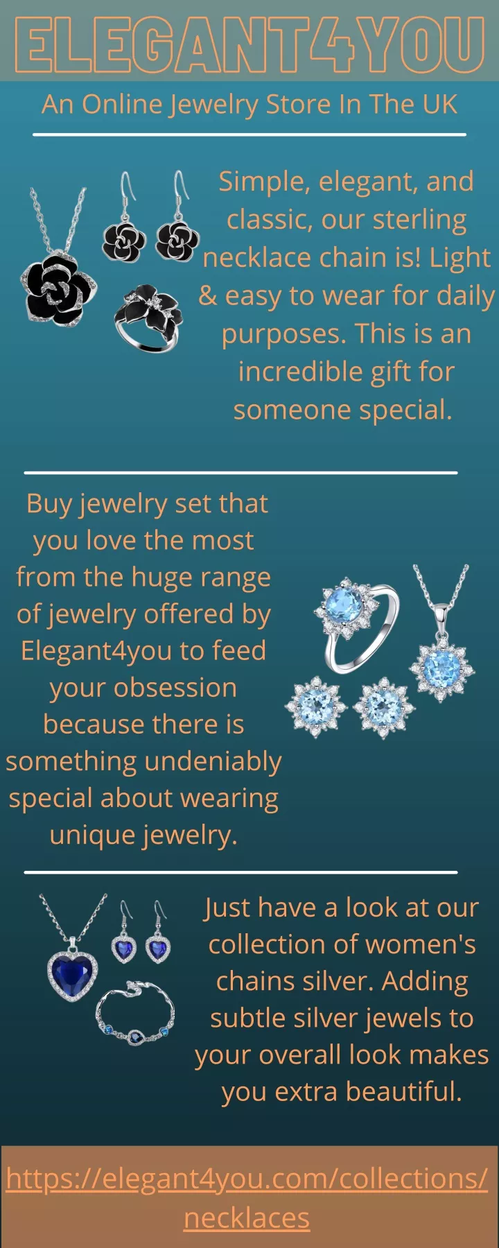 elegant4you an online jewelry store in the uk