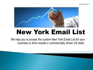 New York Email List | New York Leads